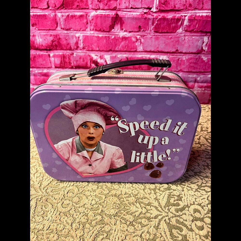 I love Lucy speed it up a little‎ metal lunchbox 2009